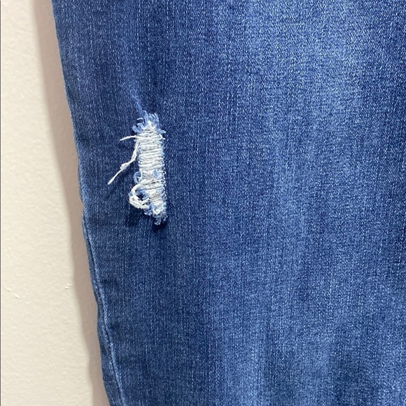 Spanx Distressed Ankle Skinny Denim Jean Legging - 20203P - Medium Wash - XL - Picture 2 of 7